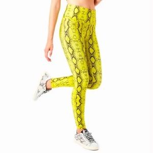 Terez Snakeskin Leggings